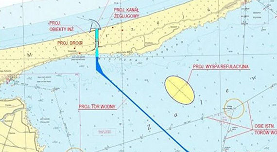 Польша намерена построить остров рядом с Калининградской областью