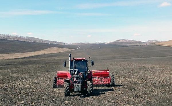 В Хакасии весенний сев опережает прошлогодние показатели