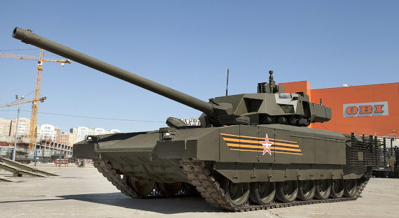 Танк Т-14 начнут поставлять в войска в 2021 году