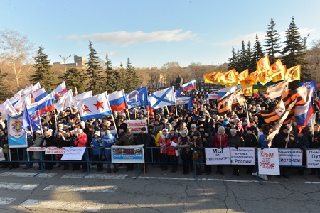 В Хакасии отметили годовщину воссоединения Крыма с Россией