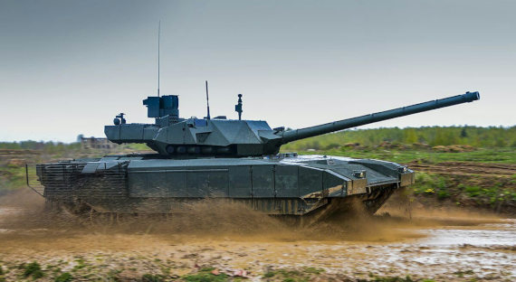 Танк Т-14 «Армата» испытали в беспилотном режиме