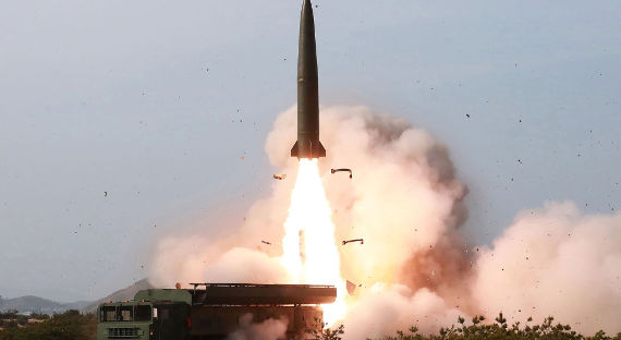 В КНДР прошли испытания двух ракет малой дальности