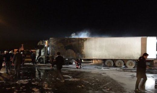 В Стамбуле взорвался грузовик с украинскими номерами