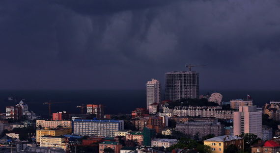 Тайфун «Данас» принес в Приморье сильные ливни