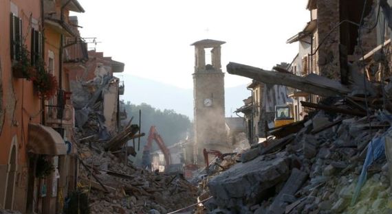 В Италии произошло второе за последние месяцы землетрясение