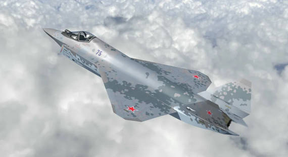 Истребитель Су-75 оснастят двигателем с изменяемым вектором тяги