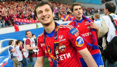 Алан Дзагоев из ЦСКА попал в сферу интересов «Эвертона»