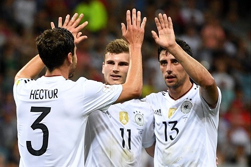Германия разгромила Мексику в полуфинале Кубка Конфедераций
