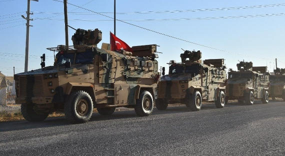 Турция ввела войска на территорию Сирии