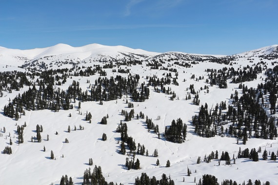 Спасатели Хакасии оценили запасы снега в горах