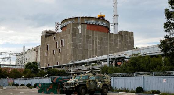 ВСУ ударили по куполу 6-го энергоблока Запорожской АЭС