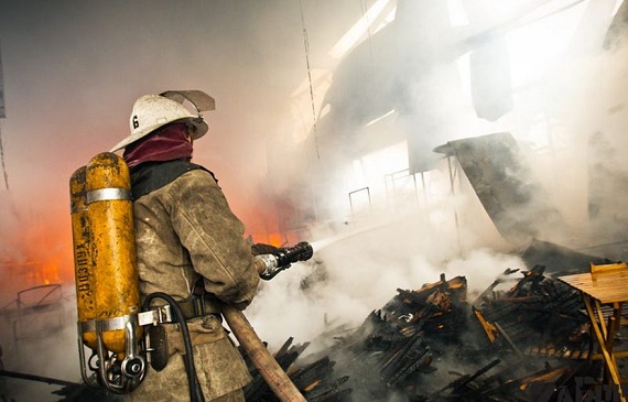 Из-за лютых морозов Хакасия продолжает гореть: 4 пожара за сутки
