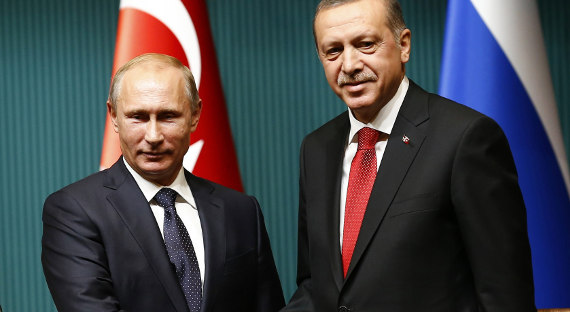 В Кремле завершились переговоры Путина и Эрдогана