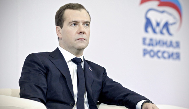 "Единая Россия" выдвинет Медведева на грядущих выборах