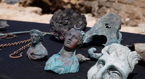У берегов Израиля обнаружено римское судно с сокровищами