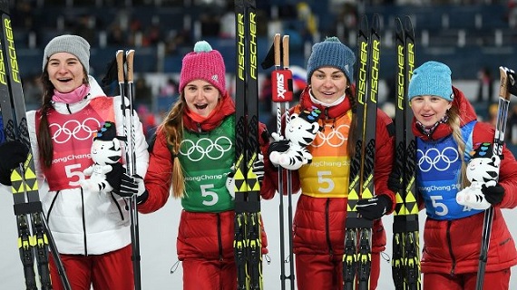Российские лыжницы взяли бронзу Олимпиады-2018