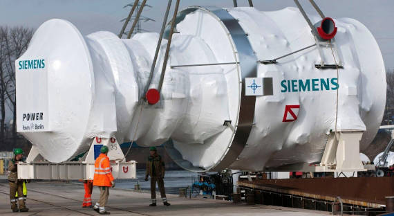 «Газпром»: Siemens не ремонтирует турбины для «Северного потока»