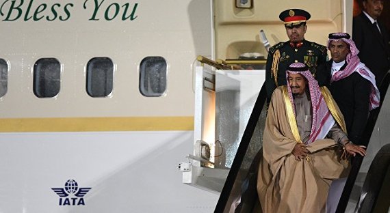 В Москву прибыл король Саудовской Аравии