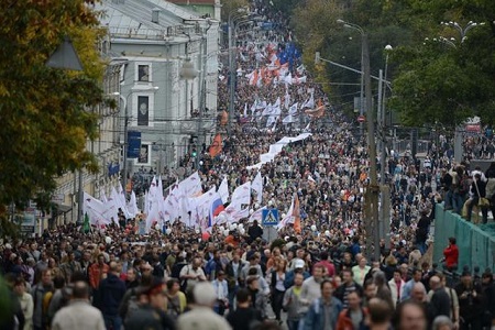 Оппозиция готовится провести в апреле «Марш гнева и достоинства»