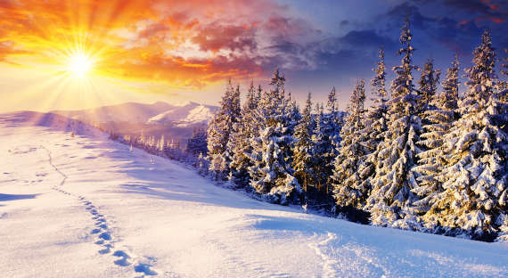 Погода в Хакасии 3 декабря: Зима бывает солнечной