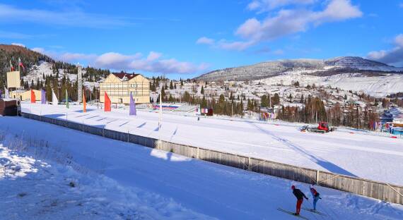 В Хакасии состоялся первый этап Кубка России по лыжным гонкам