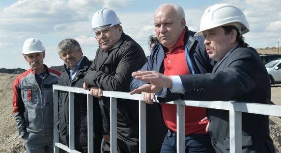 Виктор Зимин проверил работу угольных предприятий в Хакасии