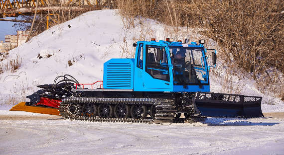 РУСАЛ протестирует инновационные ратраки российского производства на трассах проекта «На лыжи»