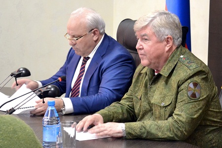 Николай Рогожкин и Виктор Зимин провели заседание Штаба
