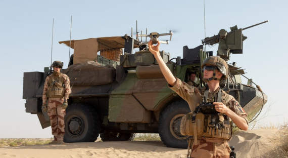Макрон: Французские военные ликвидировали главу террористической группировки