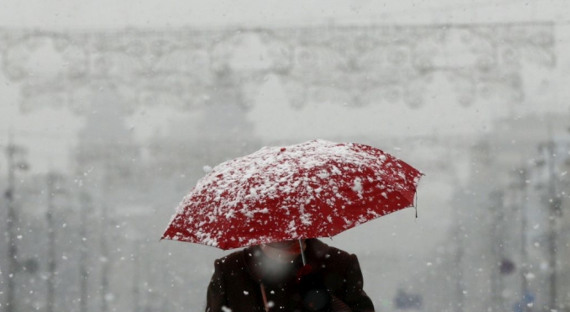 Погода в Хакасии 16 апреля: Снег с дождем продолжатся