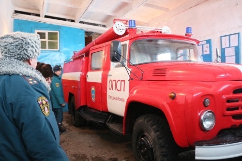 Корпус добровольных пожарных в Хакасии укрепился еще одним постом