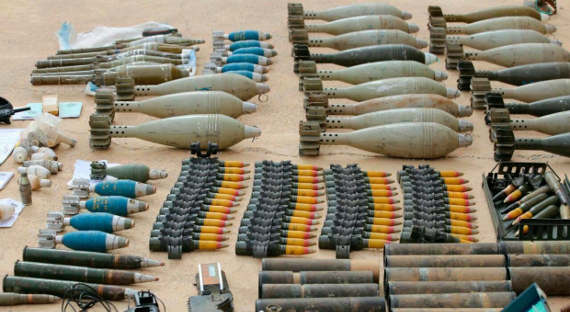 В сирийском Хомсе нашли склады с НАТОвским оружием