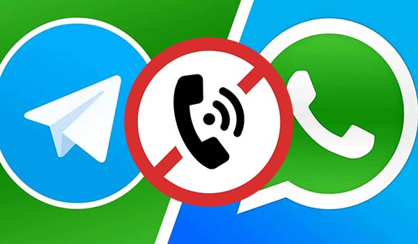 Звонки через зарубежные мессенджеры ограничены