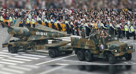 Кореи обменялись ракетными испытаниями   