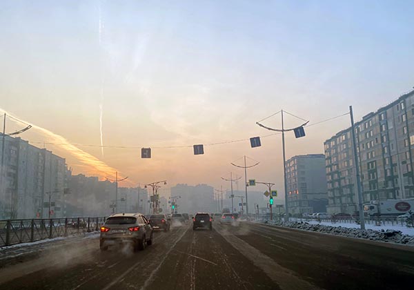 Режим "чёрного неба" снова объявлен в Абакане и Черногорске