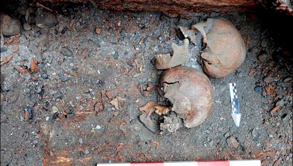 В центре Абакана строители обнаружили древние могилы