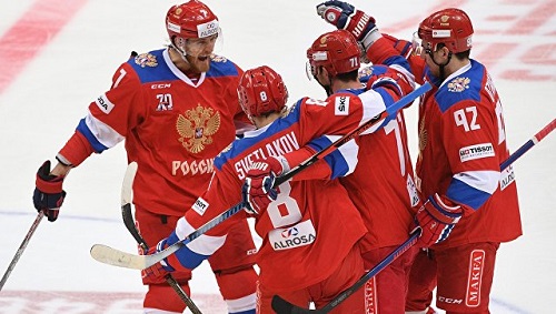 Российские хоккеисты завершили год победой над финнами