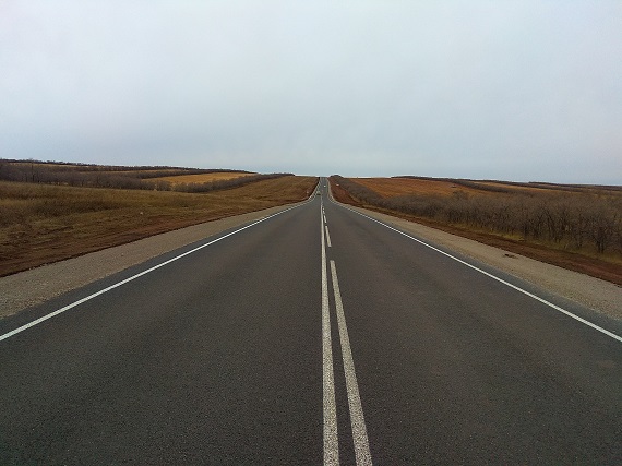 В Хакасии отремонтировали 8 километров федеральной трассы