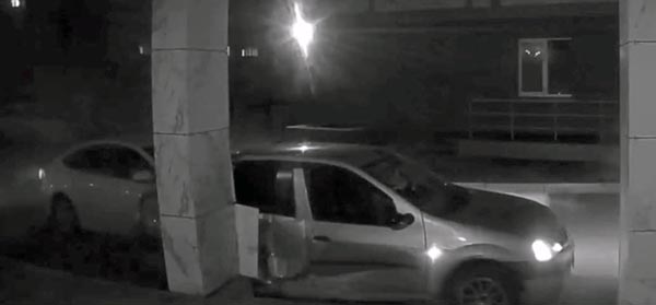 В Абакане устроивший ночную аварию водитель пытался скрыться