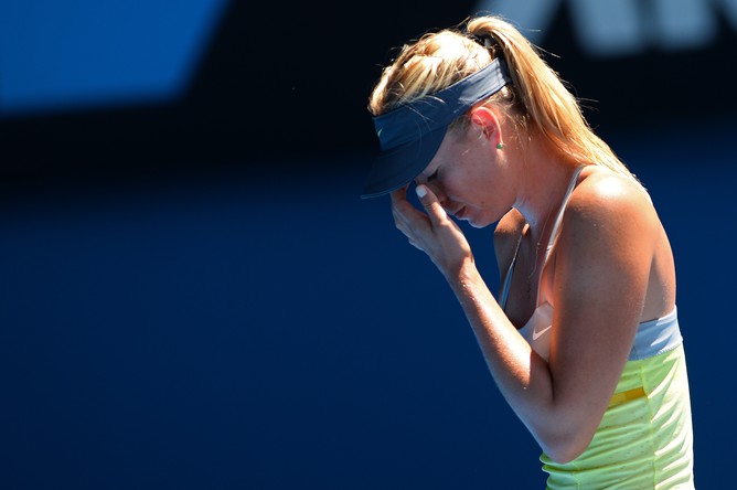 Мария Шарапова вылетела с Australian Open
