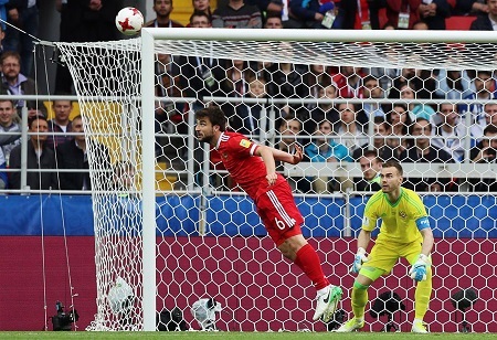 Сборная России проиграла Португалии на Кубке конфедераций