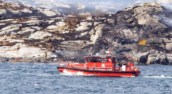 У берегов Норвегии нашли первернувшуюся лодку русских рыбаков
