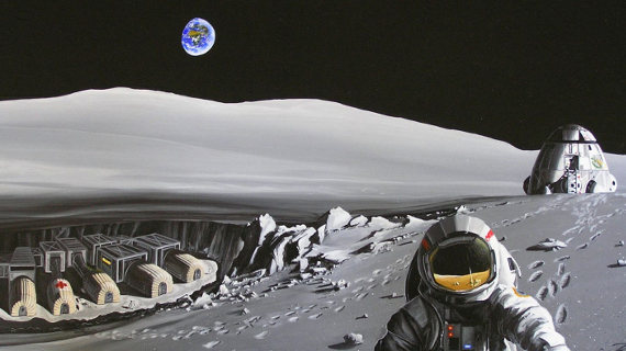 Роскосмос предлагает NASA и БРИКС построить лунную базу