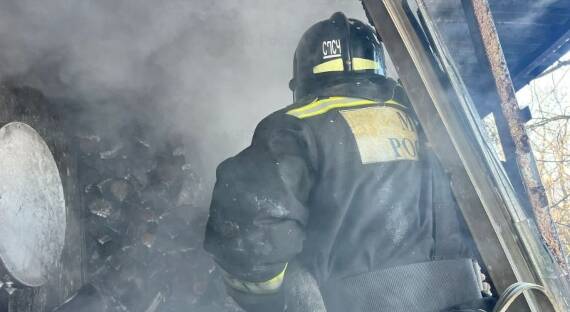 Пожар в Усть-Абакане привел к гибели двух человек