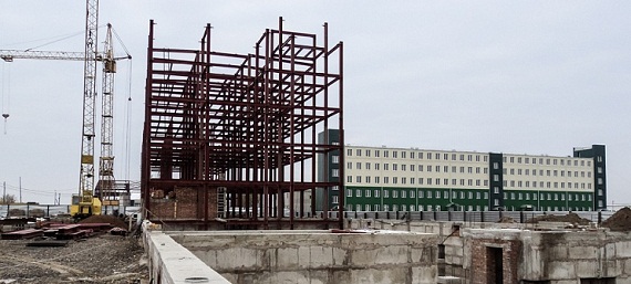 В Хакасии продолжается строительство военного городка
