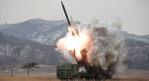 В Северной Корее прошли испытания новых тактических ракет