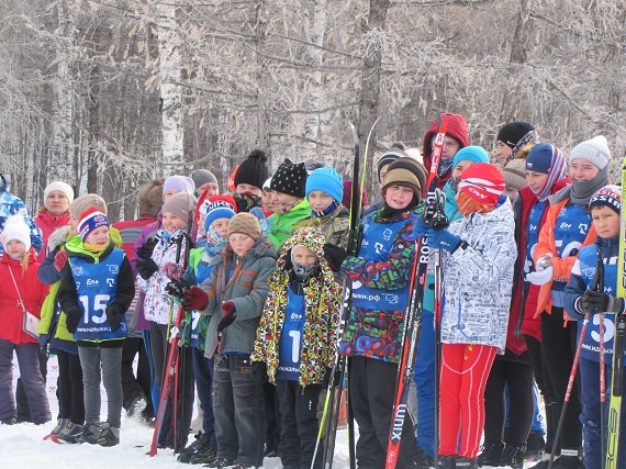 В Сорске прошли лыжные гонки на призы ООО "Сорский ГОК"