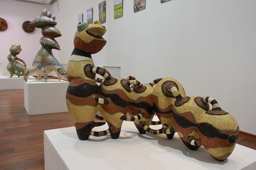 В Абакане открывается выставка ландшафтной керамики