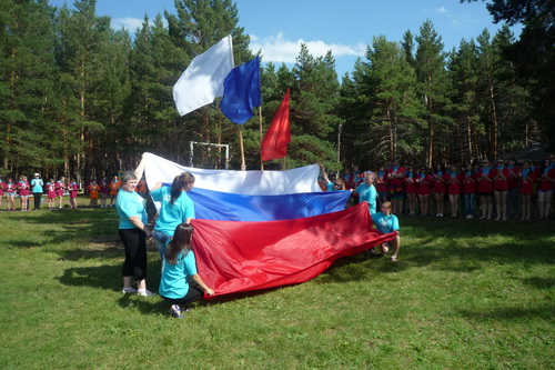 В детских лагерях Хакасии прошла акция «День юного патриота»