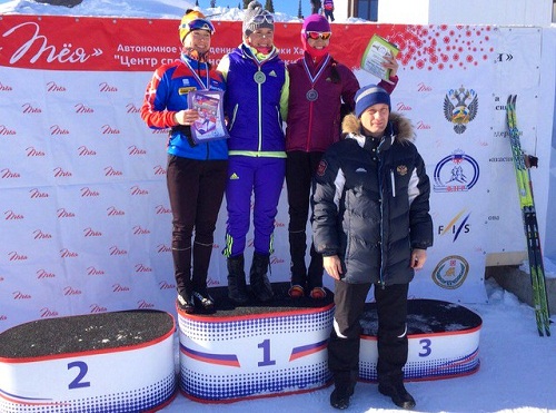 Артем Жмурко и Анастасия Казакул - победители ЧСиДФО по лыжным гонкам